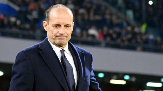 Allegri dopo la sconfitta col Napoli.