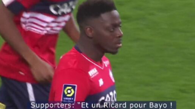 'Mohamed Bayo a inscrit deux buts contre Troyes ce dimanche (capture Prime Video)