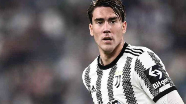 Dusan Vlahovic, giocatore della Juve.