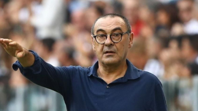 Maurizio Sarri, ex tecnico della Juve.