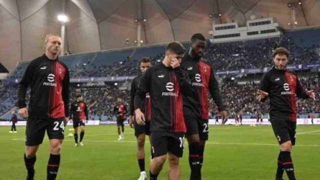Milan, che disastro in Supercoppa Italiana: &egrave; crisi.