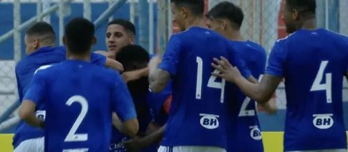 Cruzeiro fez 5 a 0 no Comercial (Reprodu&ccedil;&atilde;o/SporTV)