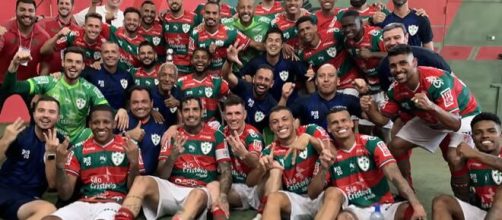 Portuguesa venceu a primeira no Paulist&atilde;o (Reprodu&ccedil;&atilde;o/Twitter/@Lusa_Oficial).