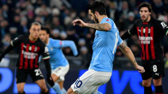 Luis Alberto autore del terzo gol su rigore prima del poker Felipe Anderson. Foto di: Twitter @OfficialSSLazio