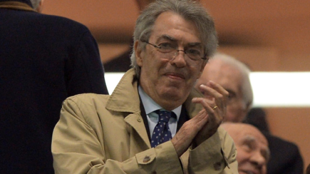 Moratti, ex patron dell'Inter.