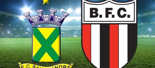 Onde assistir Santo Andr&eacute; x Botafogo ao vivo (Arte/Eduardo Gouvea)