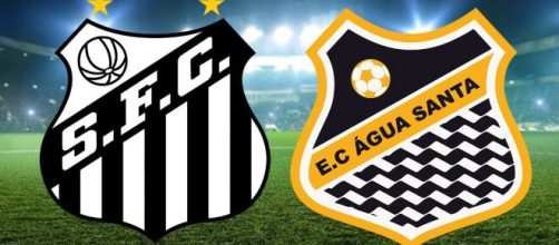 Onde assistir Santos x &Aacute;gua Santa ao vivo (Arte/Eduardo Gouvea)