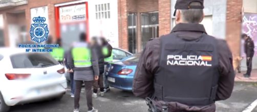 La Polic&iacute;a arrest&oacute; al jubilado en Burgos (Twitter/policia)