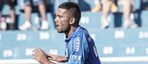 Marcos Nunes marcou o &uacute;nico gol do jogo (Reprodu&ccedil;&atilde;o/Twitter/@ECSaoBento1913).