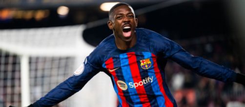 Xaxi us&oacute; la estrategia de la Supercopa para el ataque contra la Real Sociedad (Twitter/FCBarcelona)