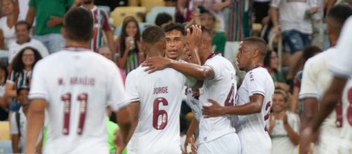 Fluminense saiu na frente no final do primeiro tempo (Marcelo Gon&ccedil;alves/Fluminense)