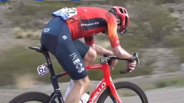 Ciclismo, Filippo Ganna impegnato sull'Alto Colorado