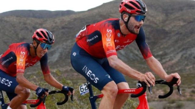 Ciclismo, Egan Bernal alla Vuelta a San Juan insieme a Filippo Ganna.
