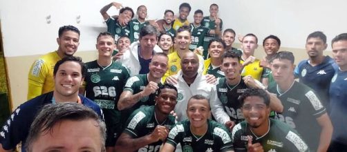 Guarani estreou bem na Copinha (Reprodu&ccedil;&atilde;o/Twitter/@guaranifc)