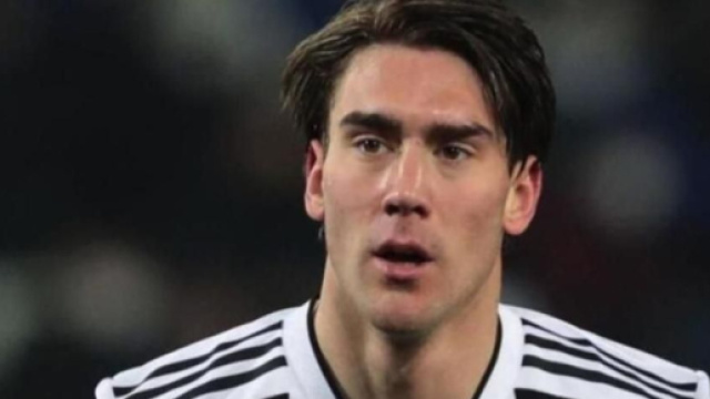 Dusan Vlahovic, giocatore della Juve.