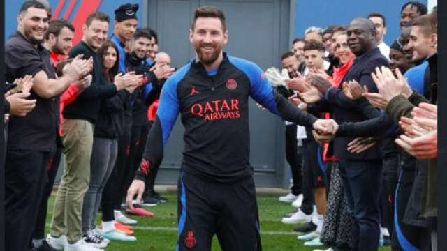 Leo Messi de retour au PSG ce mercredi. (cr&eacute;dit photo PSG.fr)