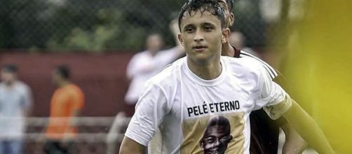 Santos homenageou Pel&eacute; (Reprodu&ccedil;&atilde;o/Twitter/@santosfc)