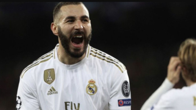 Karim Benzema, giocatore francese.