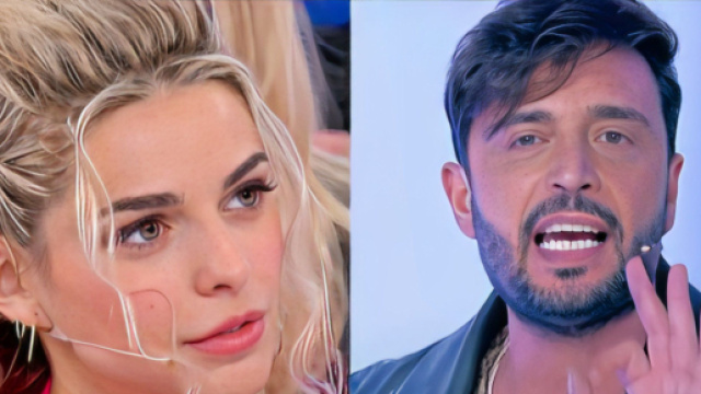 U&D, riprese 6/1:Armando assente in studio, Carola bacia Federico solo sulla guancia.