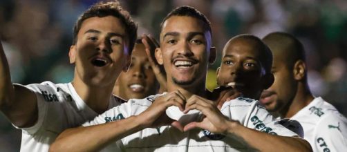 Palmeiras est&aacute; perto da vaga na segunda fase (Reprodu&ccedil;&atilde;o/Twitter/@Palmeiras).