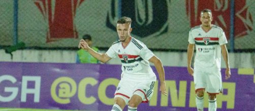 Garotada de Cotia se classificou com goleada contra o time da Para&iacute;ba Foto: Fernando Vieira S&aacute;/s&atilde;opaulofc.net