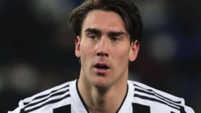Dusan Vlahovic, giocatore della Juve.