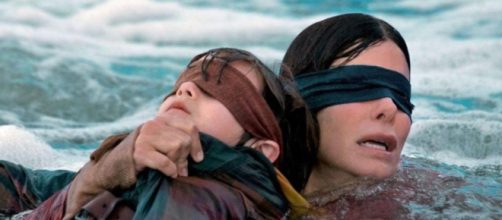Cena do filme 'Bird Box' (Divulga&ccedil;&atilde;o/Netflix)