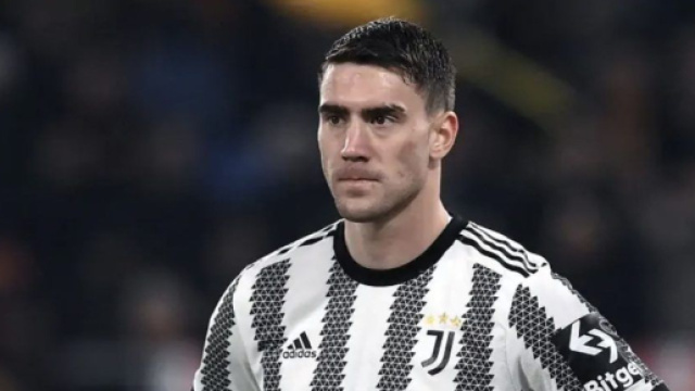 Dusan Vlahovic, giocatore della Juve.