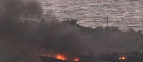 Israel alegou bombardeio no seu territ&oacute;rio. (Reprodu&ccedil;&atilde;o/TV Globo)