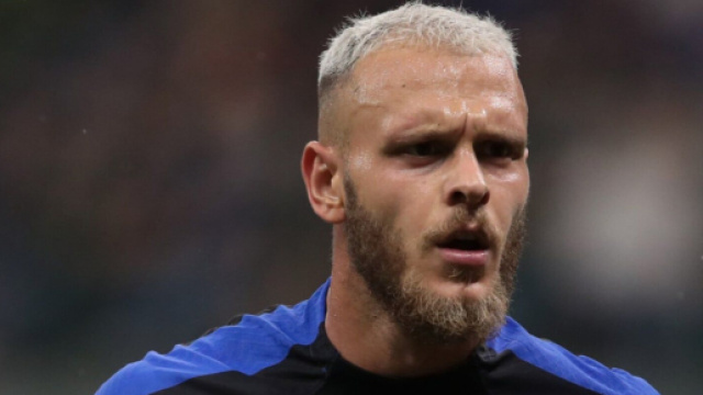 In foto Dimarco, difensore dell'Inter.