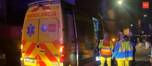 El joven fue trasladado a un centro de salud (X, @112cmadrid)
