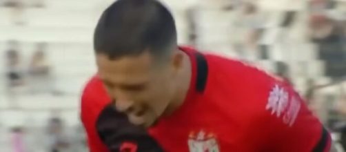 Matheus Peixoto fez o segundo gol do Atl&eacute;tico (reprodu&ccedil;&atilde;o Youtube)