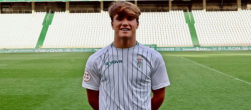 &Aacute;lvaro Prieto fue encontrado entre dos vagones de un tren en Santa Justa (X, @CordobaCF_ofi)