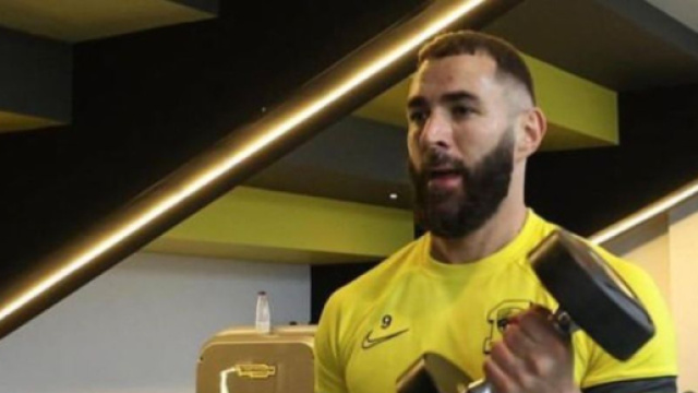 Benzema au coeur d'une nouvelle pol&eacute;mique. (screenshot Twitter - @benzema)