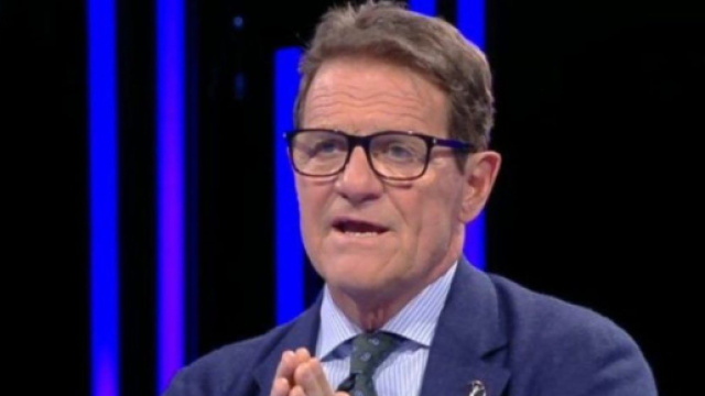 Fabio Capello, ex allenatore di Juventus, Milan e Real Madrid.