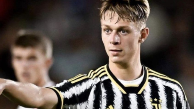 Hans Nicolussi Caviglia, centrocampista della Juve.