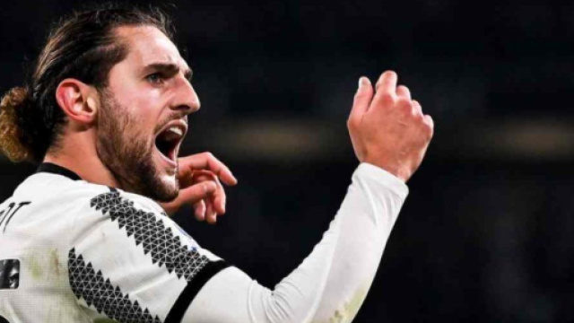 Juventus, Rabiot in scadenza a giugno: piace all'Atletico Madrid.