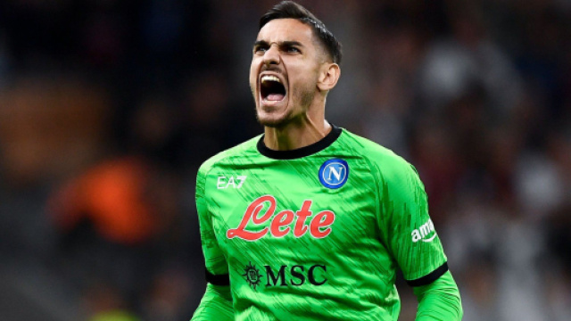 Inter su Alex Meret tra i pali.