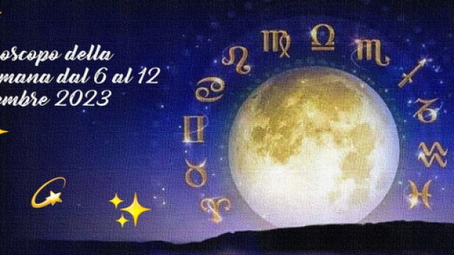 L'oroscopo della settimana dal 6 al 12 novembre 2023.