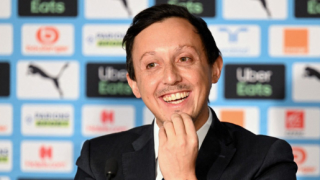 Pablo Longoria, pr&eacute;sident de l'OM (Capture Twitter @Foot Mercato)