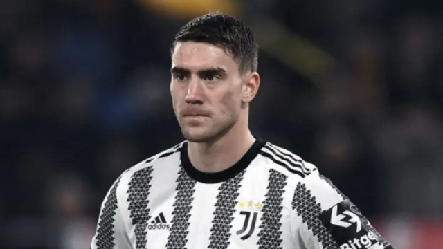 Dusan Vlahovic, giocatore della Juve.