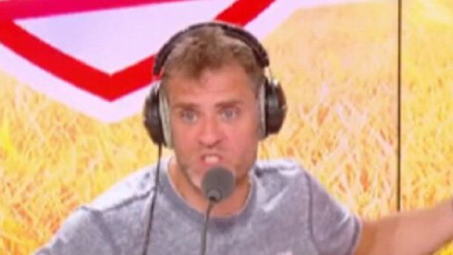 J&eacute;r&ocirc;me Rothen sur RMC (capture Twitter @Rothensenflamme)