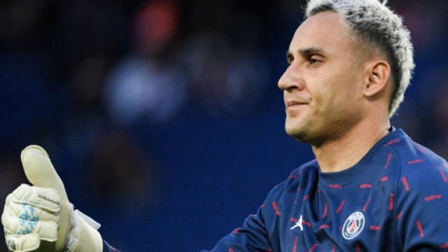 Keylor Navas au PSG (capture Twitter @PSG TV)