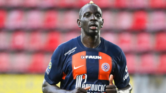 Mamadou Sakho en difficult&eacute; &agrave; Montpellier. (screenshot Twitter - @ActuFoot_)