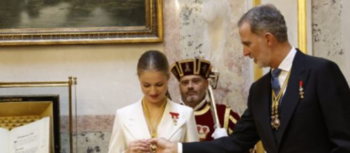 Los ministros de Unidas Podemos no acudieron a la Jura de la Constituci&oacute;n de Leonor (X, @CasaReal)