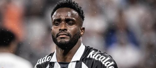 Mendoza fez o gol de empate do Peixe (Reprodu&ccedil;&atilde;o/Twitter/santosfc)