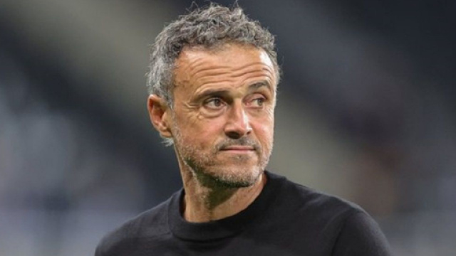 Luis Enrique, entra&icirc;neur du PSG (capture Twitter @ActuFoot_)