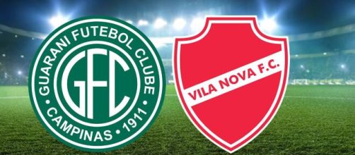 Onde assistir Guarani x Vila Nova ao vivo (Arte/Eduardo Gouvea)
