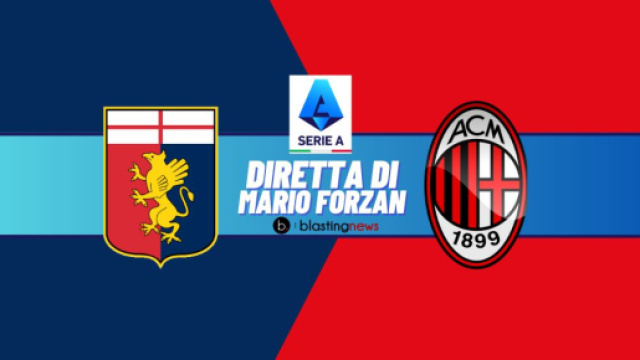 Serie A: Genoa - Milan alle 20.45 chiude il sabato della Serie A