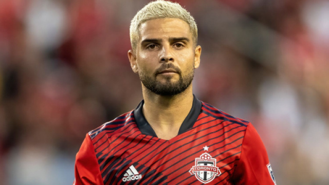 In foto Lorenzo Insigne, attaccante del Toronto.